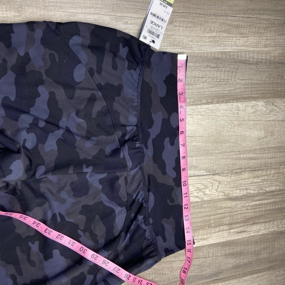 ID Ideology Women's Relaxed Camo Print Joggers Black Size Large - Picture 12 of 14